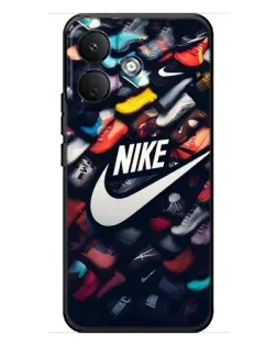 Чохол для Xiaomi Poco X8 з картинкою «Колекція кросівок Nike» Чохол для Xiaomi Poco X8 з картинкою «Колекція кросівок Nike»