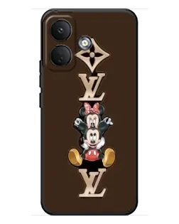 Чехол для Xiaomi Poco X8 с картинкой «LV и Микки Маус» Чехол для Xiaomi Poco X8 с картинкой «LV и Микки Маус»