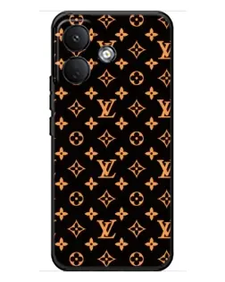Чехол для Xiaomi Poco X8 с картинкой «Золотая монограмма LV» Чехол для Xiaomi Poco X8 с картинкой «Золотая монограмма LV»