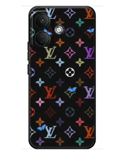 Чохол для Xiaomi Poco X8 з картинкою «Кольорова монограма LV» Чохол для Xiaomi Poco X8 з картинкою «Кольорова монограма LV»