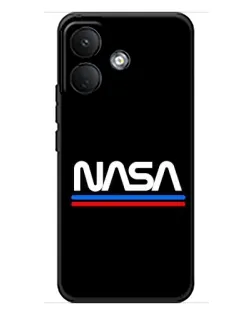 Чохол для Xiaomi Poco X8 з картинкою «NASA — класика Red Blue» Чохол для Xiaomi Poco X8 з картинкою «NASA — класика Red Blue»