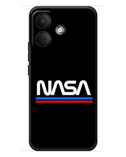 Чохол для Xiaomi Poco X8 з картинкою «NASA — класика Red Blue» Чохол для Xiaomi Poco X8 з картинкою «NASA — класика Red Blue»