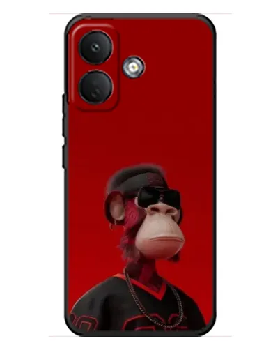 Чохол для Xiaomi Poco X8 з картинкою «Bored Ape в червоному» Чохол для Xiaomi Poco X8 з картинкою «Bored Ape в червоному»