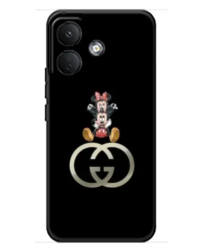 Чохол для Xiaomi Poco X8 з картинкою «Мінні Маус на лого» Чохол для Xiaomi Poco X8 з картинкою «Мінні Маус на лого»