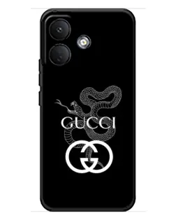 Чохол для Xiaomi Poco X8 з картинкою «Gucci — срібна змія» Чохол для Xiaomi Poco X8 з картинкою «Gucci — срібна змія»
