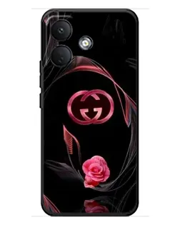 Чохол для Xiaomi Poco X8 з картинкою «Gucci — неонова троянда» Чохол для Xiaomi Poco X8 з картинкою «Gucci — неонова троянда»