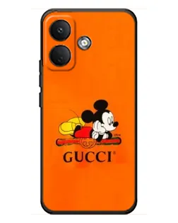 Чохол для Xiaomi Poco X8 з картинкою «Міккі Маус Gucci — помаранч» Чохол для Xiaomi Poco X8 з картинкою «Міккі Маус Gucci — помаранч»
