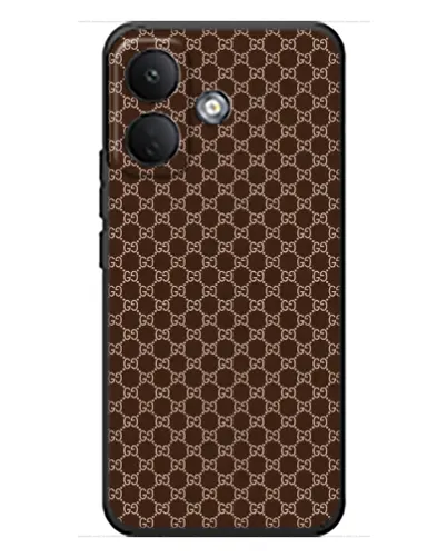 Чохол для Xiaomi Poco X8 з картинкою «Gucci — шоколадна сітка» Чохол для Xiaomi Poco X8 з картинкою «Gucci — шоколадна сітка»