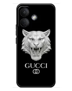 Чохол для Xiaomi Poco X8 з картинкою «Gucci — срібний лев» Чохол для Xiaomi Poco X8 з картинкою «Gucci — срібний лев»