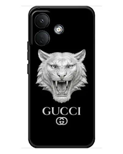 Чохол для Xiaomi Poco X8 з картинкою «Gucci — срібний лев» Чохол для Xiaomi Poco X8 з картинкою «Gucci — срібний лев»