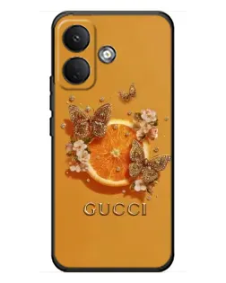 Чохол для Xiaomi Poco X8 з картинкою «Gucci — золоті метелики» Чохол для Xiaomi Poco X8 з картинкою «Gucci — золоті метелики»