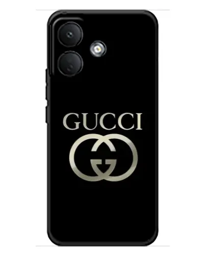Чохол для Xiaomi Poco X8 з картинкою «Gucci — золото на чорному» Чохол для Xiaomi Poco X8 з картинкою «Gucci — золото на чорному»