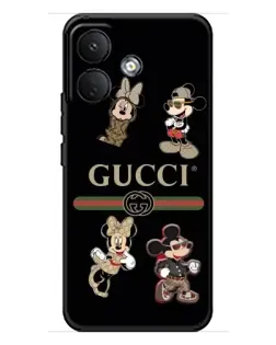 Чохол для Xiaomi Poco X8 з картинкою «Gucci — герої Disney та монограма» Чохол для Xiaomi Poco X8 з картинкою «Gucci — герої Disney та монограма»