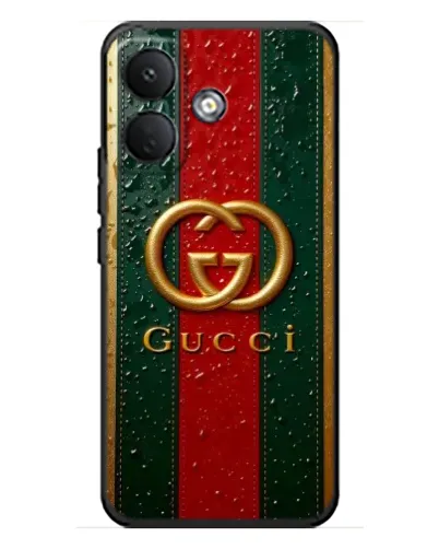 Чохол для Xiaomi Poco X8 з картинкою «Gucci — фірмова смуга та золото» Чохол для Xiaomi Poco X8 з картинкою «Gucci — фірмова смуга та золото»