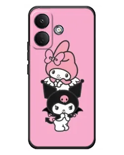 Чохол для Xiaomi Poco X8 з картинкою «My Melody та Kuromi» Чохол для Xiaomi Poco X8 з картинкою «My Melody та Kuromi»