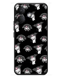 Чохол для Xiaomi Poco X8 з картинкою «Чорний паттерн Kuromi» Чохол для Xiaomi Poco X8 з картинкою «Чорний паттерн Kuromi»