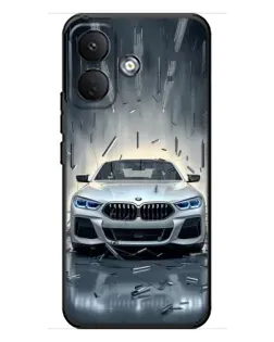 Чохол для Xiaomi Poco X8 з картинкою «BMW у світлі фар» Чохол для Xiaomi Poco X8 з картинкою «BMW у світлі фар»