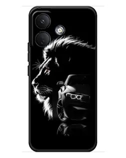 Чохол для Xiaomi Poco X8 з картинкою «BMW та лев» Чохол для Xiaomi Poco X8 з картинкою «BMW та лев»