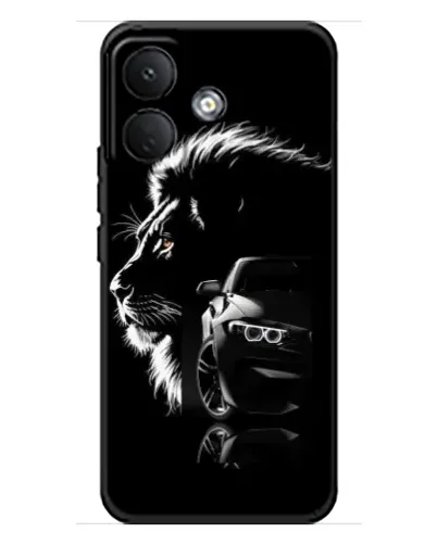 Чохол для Xiaomi Poco X8 з картинкою «BMW та лев» Чохол для Xiaomi Poco X8 з картинкою «BMW та лев»