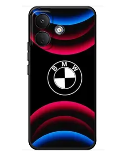 Чохол для Xiaomi Poco X8 з картинкою «Логотип BMW та неонові дуги» Чохол для Xiaomi Poco X8 з картинкою «Логотип BMW та неонові дуги»
