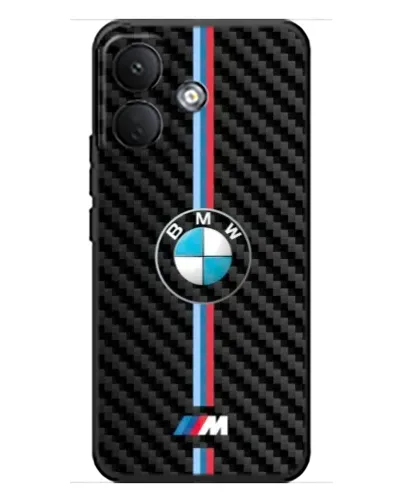 Чохол для Xiaomi Poco X8 з картинкою «Емблема BMW та карбон» Чохол для Xiaomi Poco X8 з картинкою «Емблема BMW та карбон»