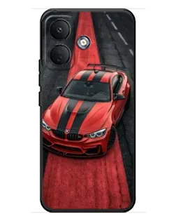 Чохол для Xiaomi Poco X8 з картинкою «BMW на червоній доріжці» Чохол для Xiaomi Poco X8 з картинкою «BMW на червоній доріжці»