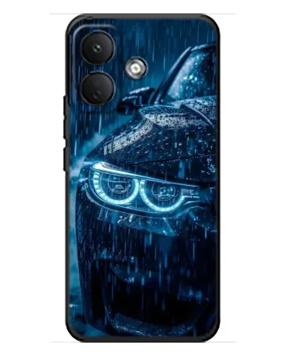 Чехол для Xiaomi Poco X8 с картинкой «BMW под дождем» Чехол для Xiaomi Poco X8 с картинкой «BMW под дождем»