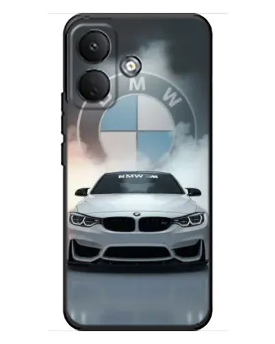 Чехол для Xiaomi Poco X8 с картинкой «BMW в белом дыму» Чехол для Xiaomi Poco X8 с картинкой «BMW в белом дыму»