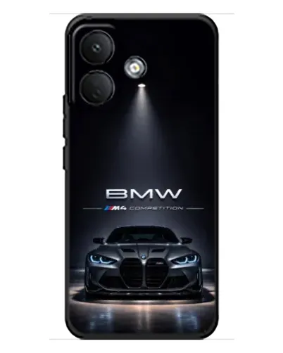 Чехол для Xiaomi Poco X8 с картинкой «BMW сквозь ночной город» Чехол для Xiaomi Poco X8 с картинкой «BMW сквозь ночной город»