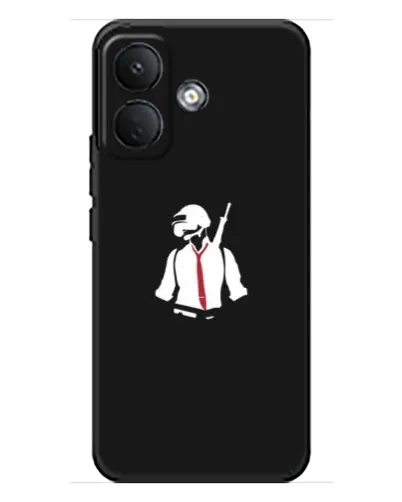 Чохол для Xiaomi Poco X8 з картинкою «PUBG — силует воїна» Чохол для Xiaomi Poco X8 з картинкою «PUBG — силует воїна»
