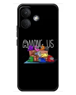 Чехол для Xiaomi Poco X8 с картинкой «Логотип Among Us» Чехол для Xiaomi Poco X8 с картинкой «Логотип Among Us»