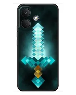 Чохол для Xiaomi Poco X8 з картинкою «Алмазний меч неон» Чохол для Xiaomi Poco X8 з картинкою «Алмазний меч неон»