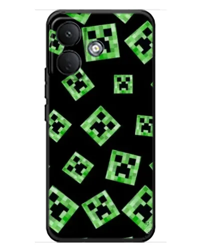 Чохол для Xiaomi Poco X8 з картинкою «Паттерн з кріперами» Чохол для Xiaomi Poco X8 з картинкою «Паттерн з кріперами»