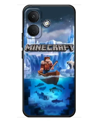 Чохол для Xiaomi Poco X8 з картинкою «Minecraft льодянийсвіт» Чохол для Xiaomi Poco X8 з картинкою «Minecraft льодянийсвіт»
