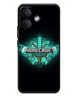 Чохол для Xiaomi Poco X8 з картинкою «Minecraft Diamond лого» Чохол для Xiaomi Poco X8 з картинкою «Minecraft Diamond лого»