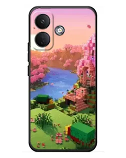 Чохол для Xiaomi Poco X8 з картинкою «Рожеве дерево Minecraft» Чохол для Xiaomi Poco X8 з картинкою «Рожеве дерево Minecraft»