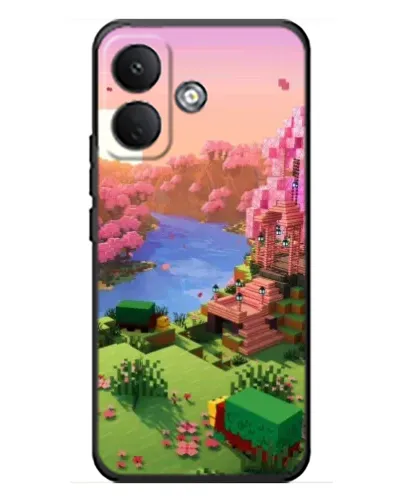 Чохол для Xiaomi Poco X8 з картинкою «Рожеве дерево Minecraft» Чохол для Xiaomi Poco X8 з картинкою «Рожеве дерево Minecraft»