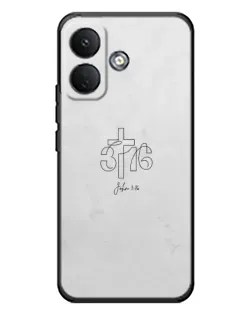 Чохол для Xiaomi Poco X8 з картинкою «Івана 3:16 Хрест» Чохол для Xiaomi Poco X8 з картинкою «Івана 3:16 Хрест»