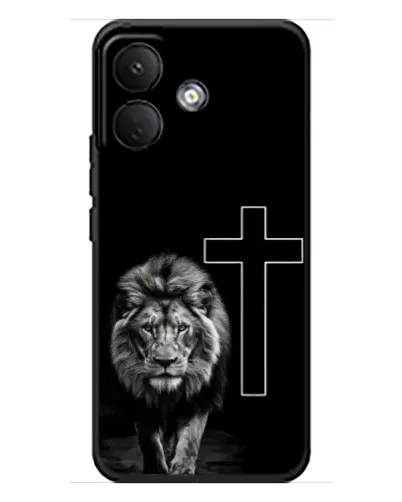 Чохол для Xiaomi Poco X8 з картинкою «Лев та Хрест» Чохол для Xiaomi Poco X8 з картинкою «Лев та Хрест»
