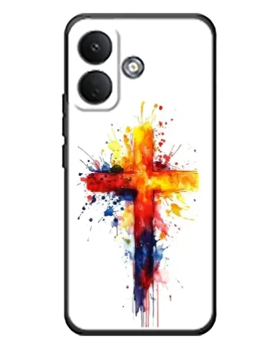 Чохол для Xiaomi Poco X8 з картинкою «Акварельний хрест» Чохол для Xiaomi Poco X8 з картинкою «Акварельний хрест»