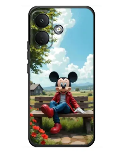 Чохол для Xiaomi Poco X8 з картинкою «Міккі на лавці» Чохол для Xiaomi Poco X8 з картинкою «Міккі на лавці»