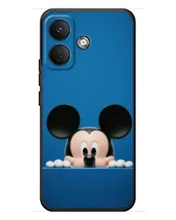 Чехол для Xiaomi Poco X8 с картинкой «Микки выглядывает» Чехол для Xiaomi Poco X8 с картинкой «Микки выглядывает»