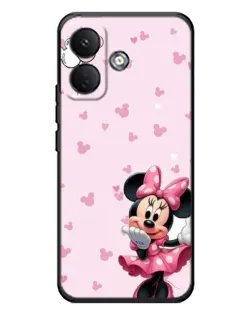 Чехол для Xiaomi Poco X8 с картинкой «Минни Маус и сердечки» Чехол для Xiaomi Poco X8 с картинкой «Минни Маус и сердечки»