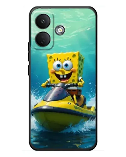 Чохол для Xiaomi Poco X8 з картинкою «Спанч Боб на гідроциклі» Чохол для Xiaomi Poco X8 з картинкою «Спанч Боб на гідроциклі»