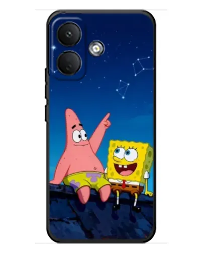 Чохол для Xiaomi Poco X8 з картинкою «Губка Боб та Патрік вночі» Чохол для Xiaomi Poco X8 з картинкою «Губка Боб та Патрік вночі»