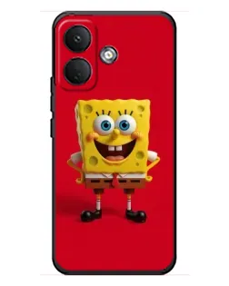 Чехол для Xiaomi Poco X8 с картинкой «Спанч Боб на красном» Чехол для Xiaomi Poco X8 с картинкой «Спанч Боб на красном»