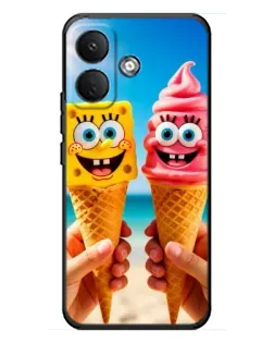 Чехол для Xiaomi Poco X8 с картинкой «Спанч Боб мороженое» Чехол для Xiaomi Poco X8 с картинкой «Спанч Боб мороженое»