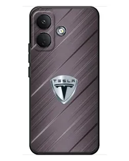 Чохол для Xiaomi Poco X8 з картинкою «Металева текстура Tesla» Чохол для Xiaomi Poco X8 з картинкою «Металева текстура Tesla»