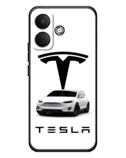 Чохол для Xiaomi Poco X8 з картинкою «Tesla White Style» Чохол для Xiaomi Poco X8 з картинкою «Tesla White Style»
