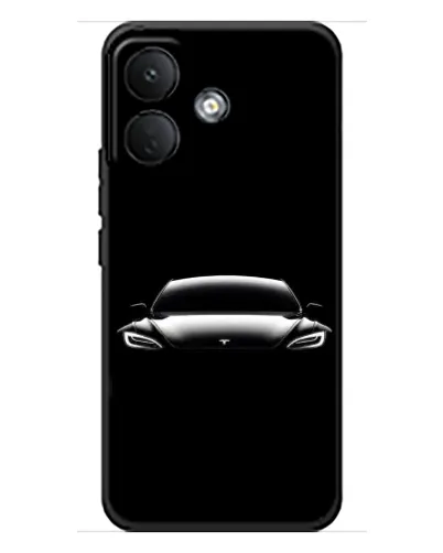 Чохол для Xiaomi Poco X8 з картинкою «Фари Tesla Night» Чохол для Xiaomi Poco X8 з картинкою «Фари Tesla Night»